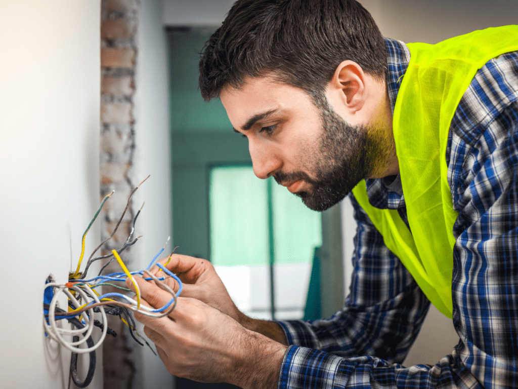 average hourly fee electrician dallas texas