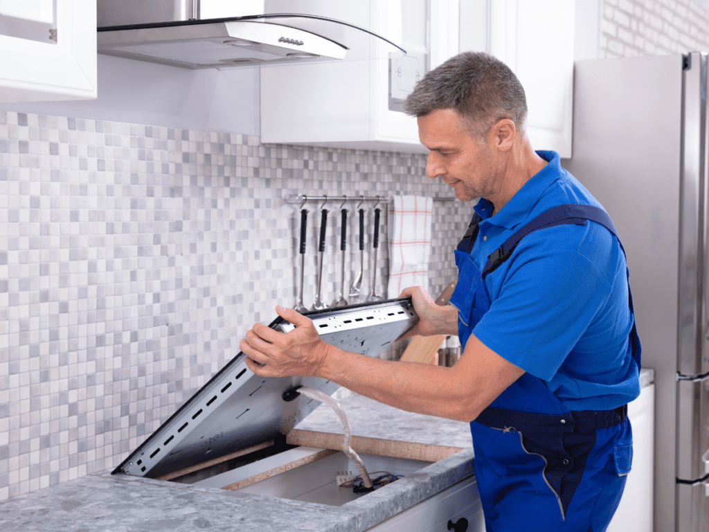 electrician for rewiring induction cooktop dallas