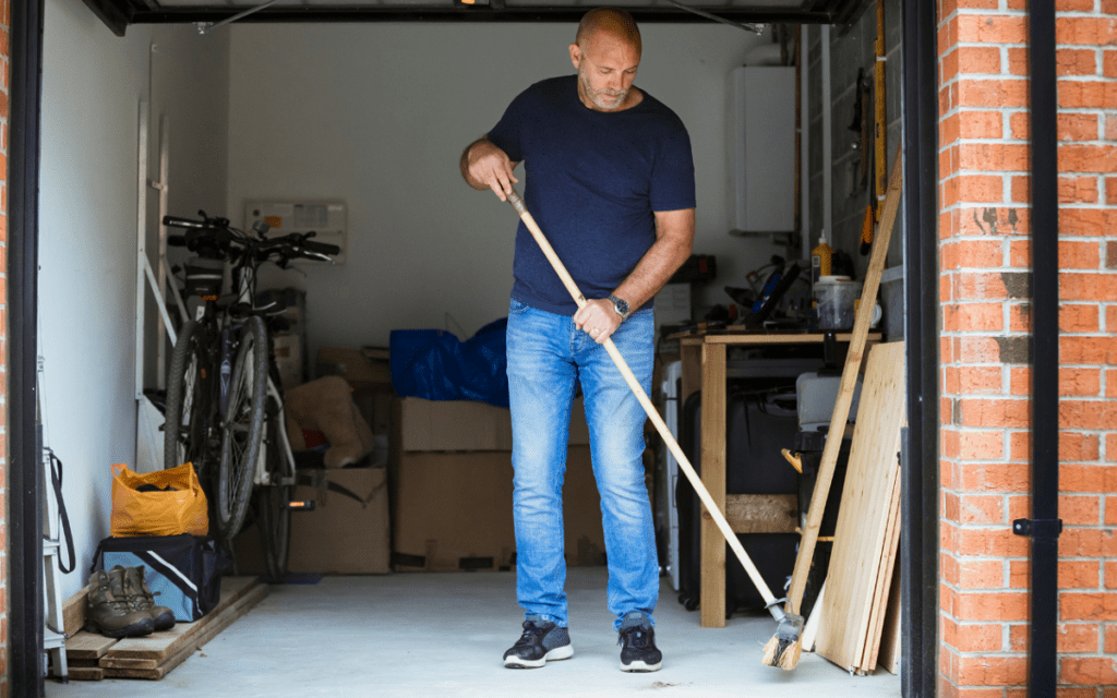 garage floor cleaning service