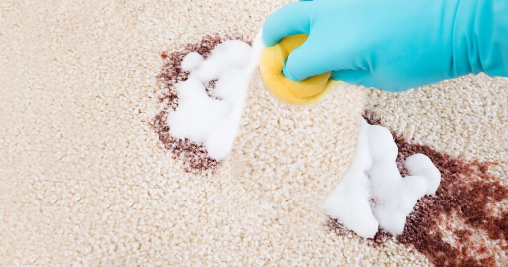 how to clean tough carpet stains