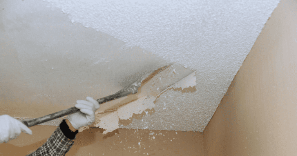how to repair drywall ceiling