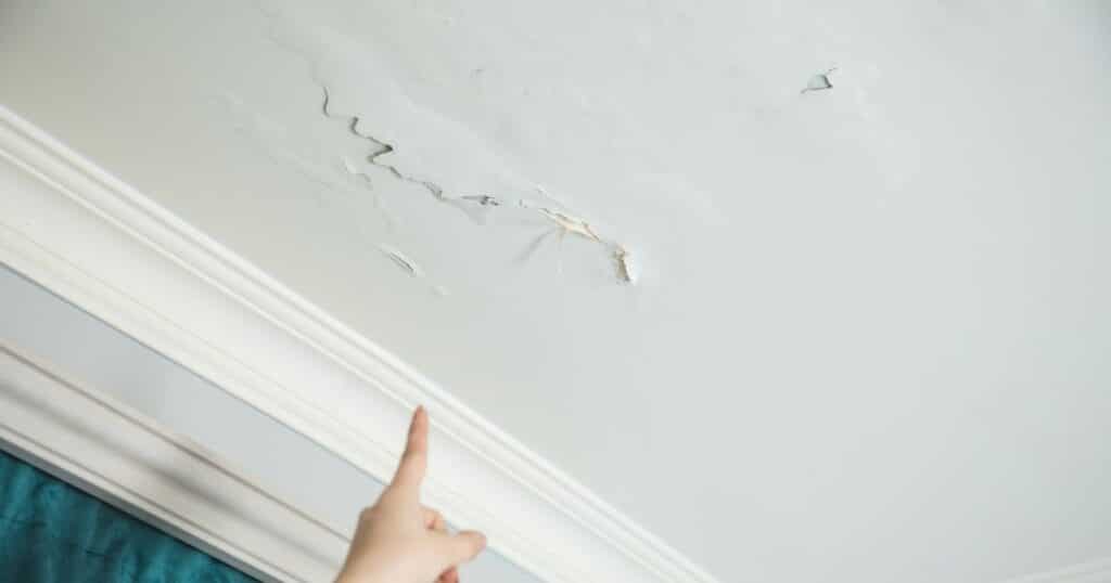 how to repair drywall cracks in ceiling