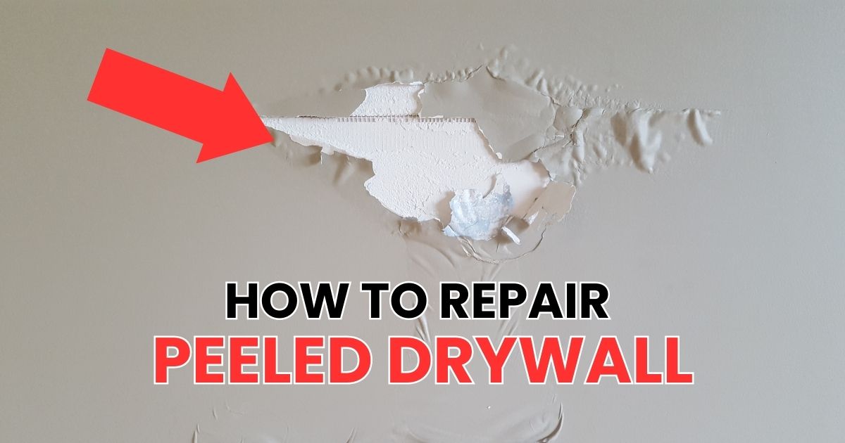 How To Repair Peeled Drywall Restore The Beauty Of Your Walls