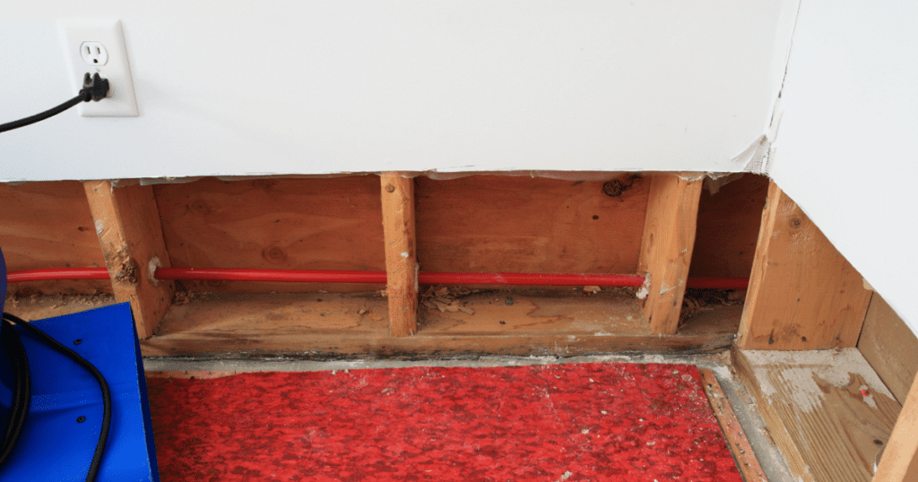 how to repair water damaged drywall