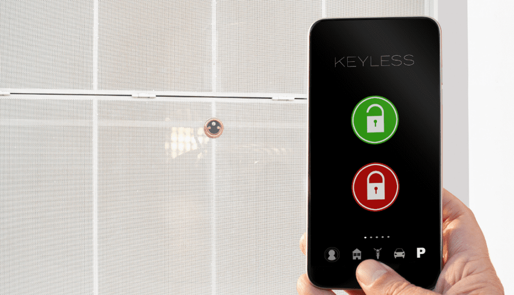 what are keyless entry garage doors