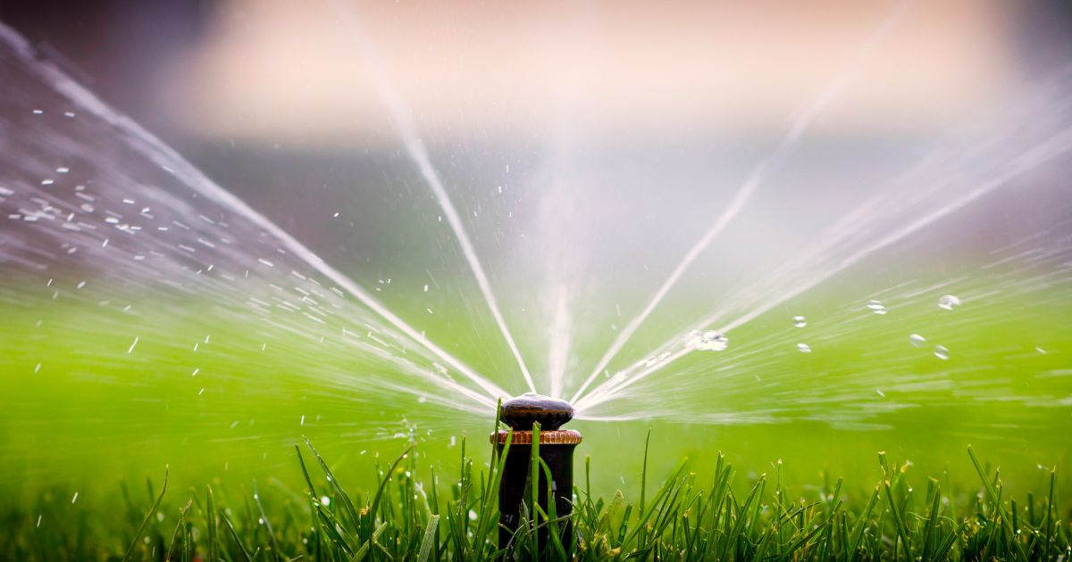 how to open sprinkler system in spring
