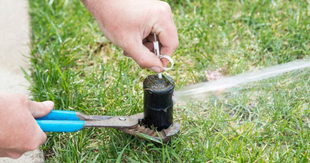 how to protect sprinkler system from freezing