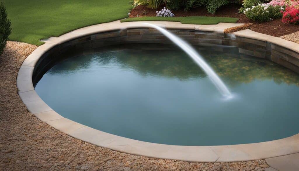 DIY pool draining with a hose DIY pool draining with a hose