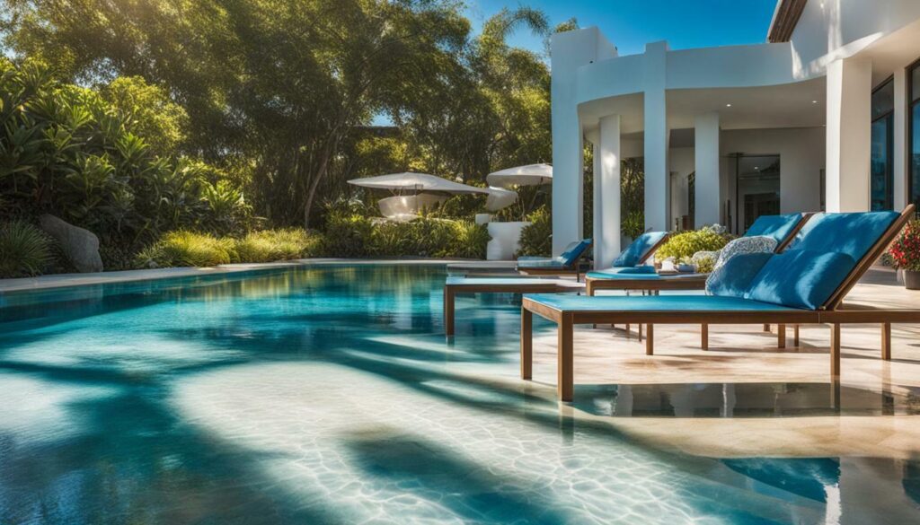 Saltwater pool cleaning Saltwater pool cleaning