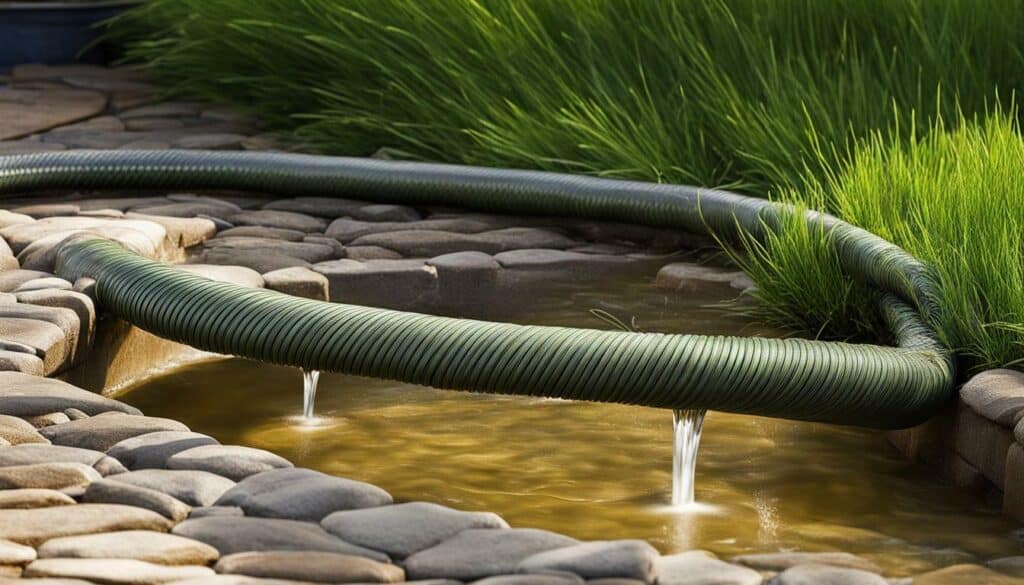 hose siphoning pool water hose siphoning pool water