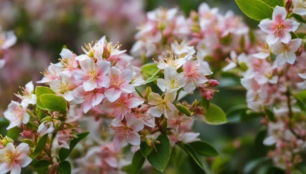 Abelia flowers Abelia flowers