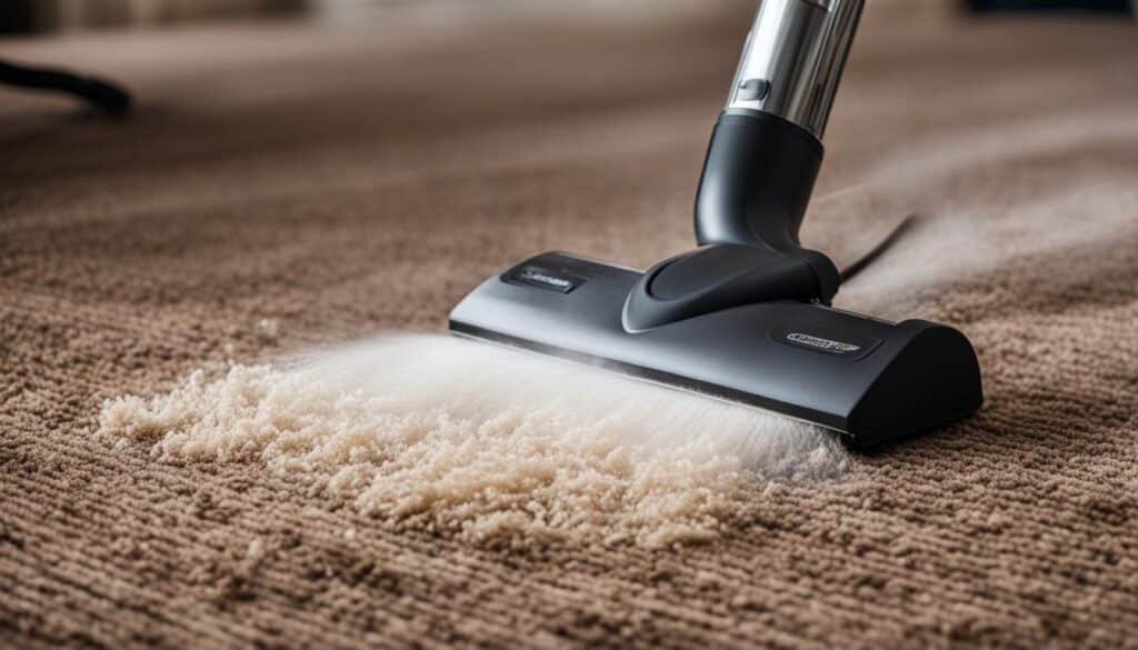 deep cleaning carpets