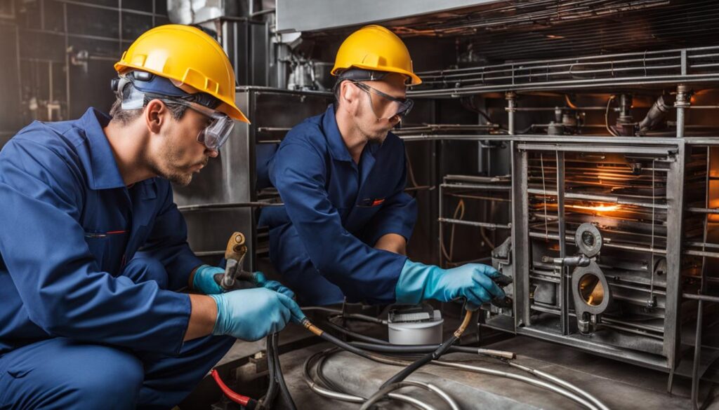 smart thermostat in a modern home smart thermostat in a modern home