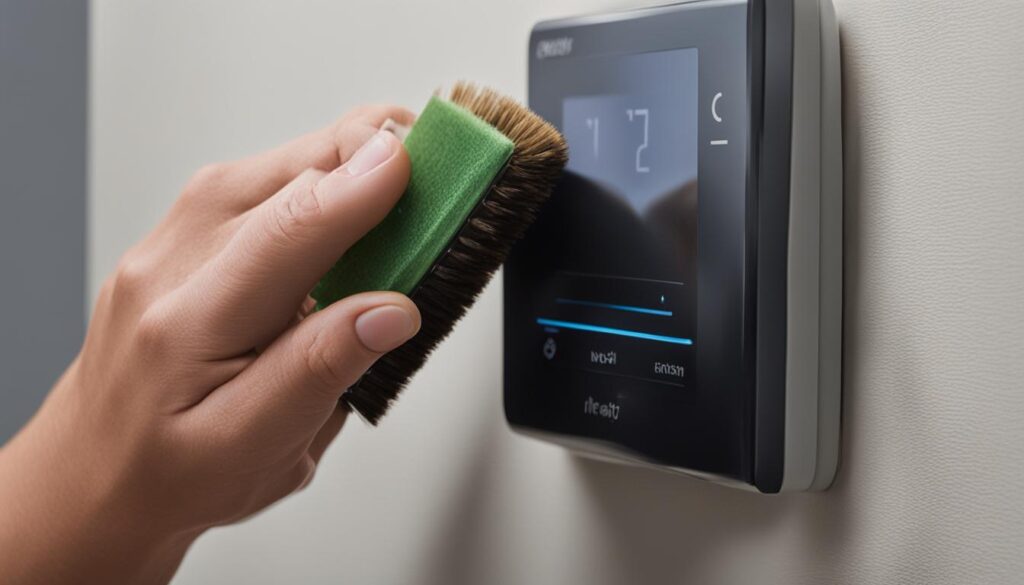 thermostat cleaning thermostat cleaning