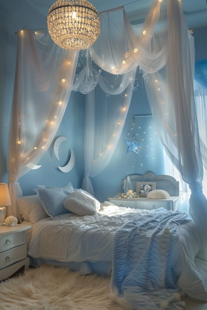 29 Light Blue Boho Bedrooms 9 Heavenly Blues: Serene Boho Sanctuary