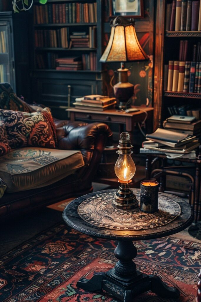 29 Dark Boho Living Room Layouts 23 Mystic Black Room