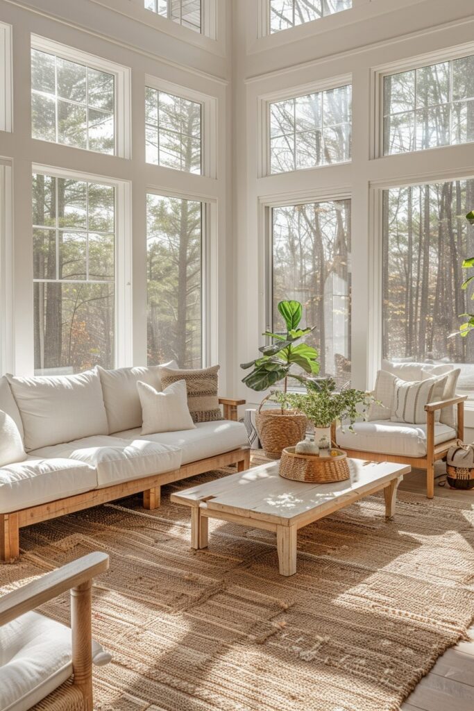 29 Minimalist Home Ideas For Inspiration 24 Sun-Drenched Minimalist Sunrooms