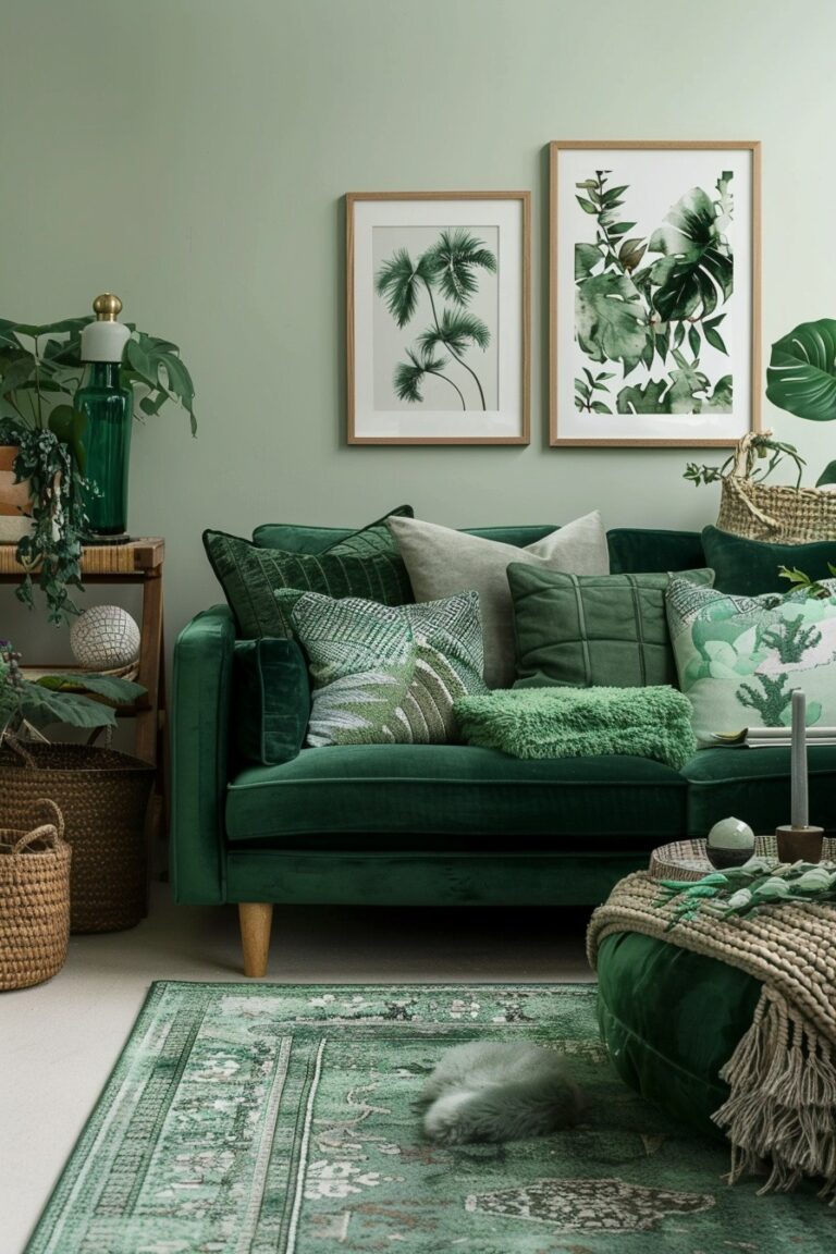 29 Green Boho Bedroom Ideas