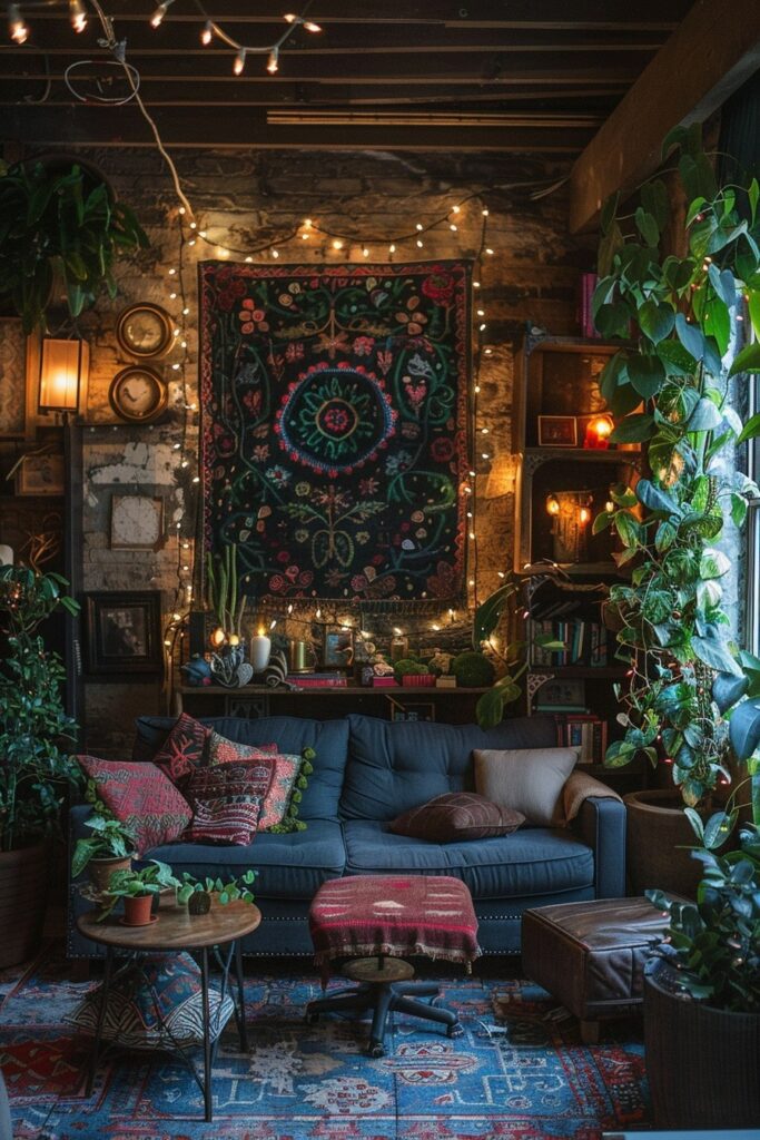 29 Dark Boho Living Room Layouts 25 Fantasy Folklore Retreat