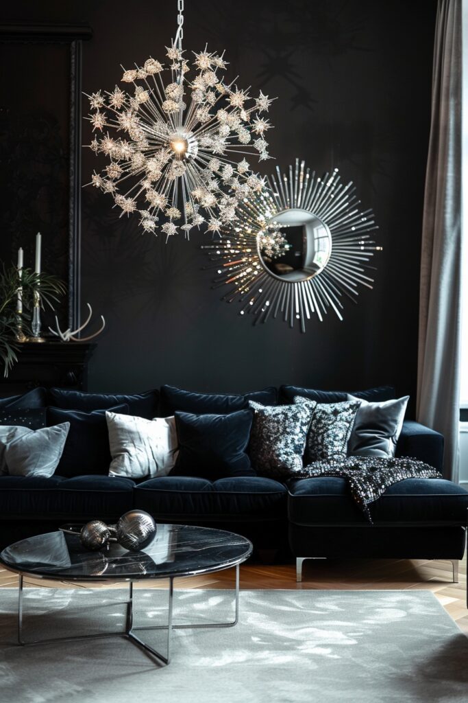 29 Dark Boho Living Room Layouts 12 Shadowed Celestial Room