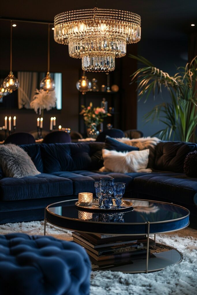 29 Dark Boho Living Room Layouts 24 Glamour at Gloaming