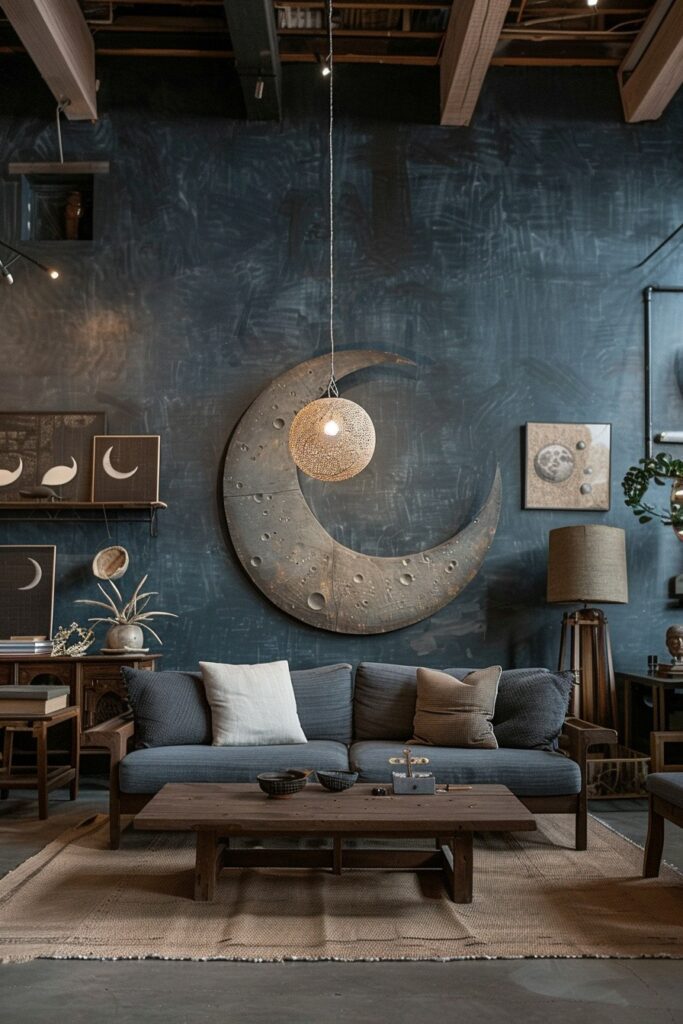 29 Dark Boho Living Room Layouts 9 Starlit Mystical Parlor