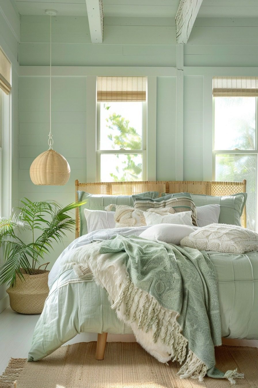 29 Green Boho Bedroom Ideas
