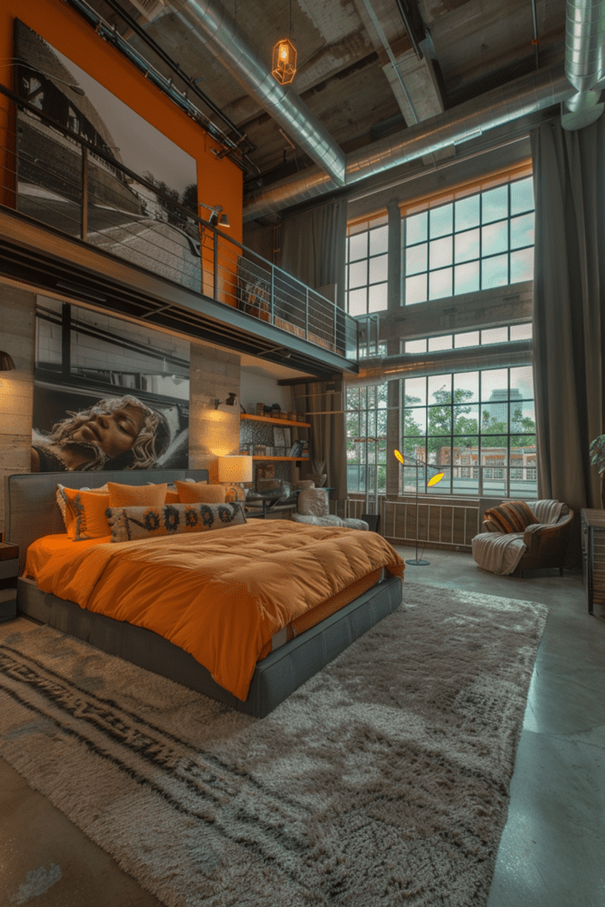 33 Mens Bedroom Ideas and Designs 23 Bright Loft Living