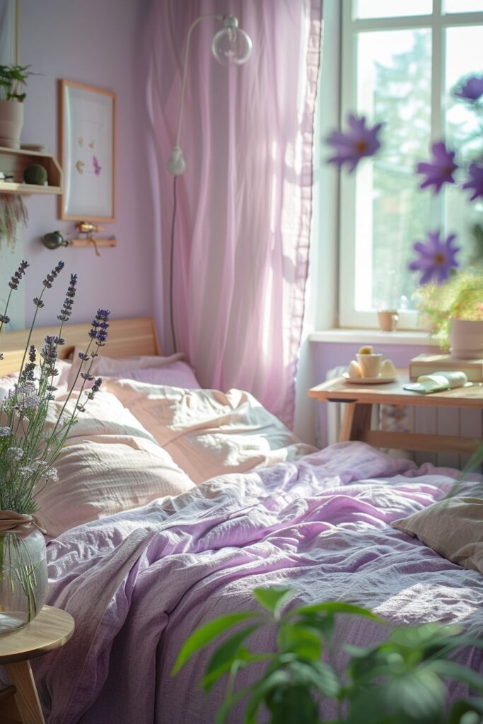 29 Lavender Boho Bedroom Ideas 29 Lavender Boho Bedroom