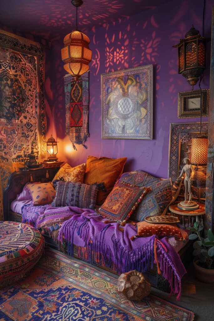29 Lavender Boho Bedroom Ideas 3 Lavender Boho Bedroom