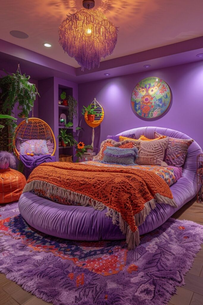 29 Lavender Boho Bedroom Ideas 20 Lavender Boho Bedroom
