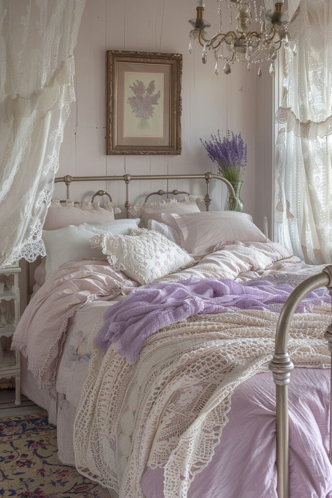 29 Lavender Boho Bedroom Ideas 6 Lavender Boho Bedroom