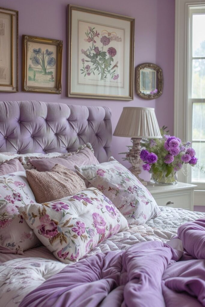29 Lavender Boho Bedroom Ideas 7 Lavender Boho Bedroom