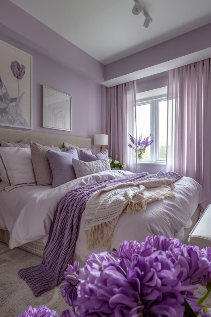 29 Lavender Boho Bedroom Ideas 11 Lavender Boho Bedroom