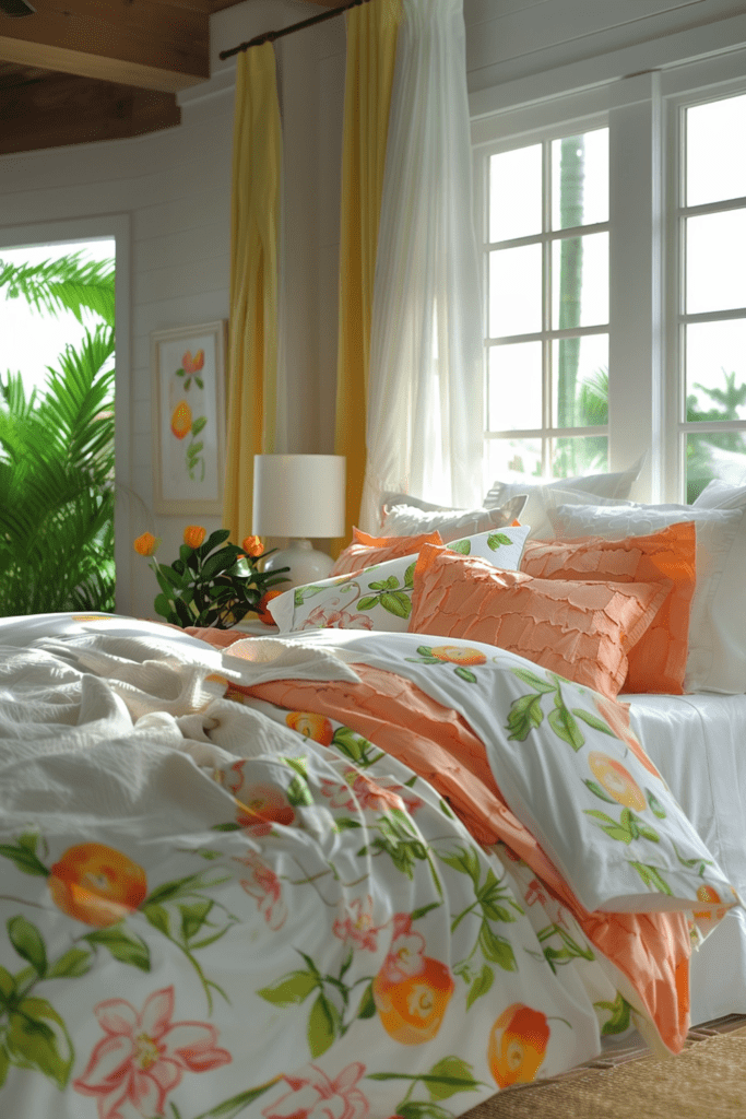 33 Mens Bedroom Ideas and Designs 15 Sunny Citrus Tones