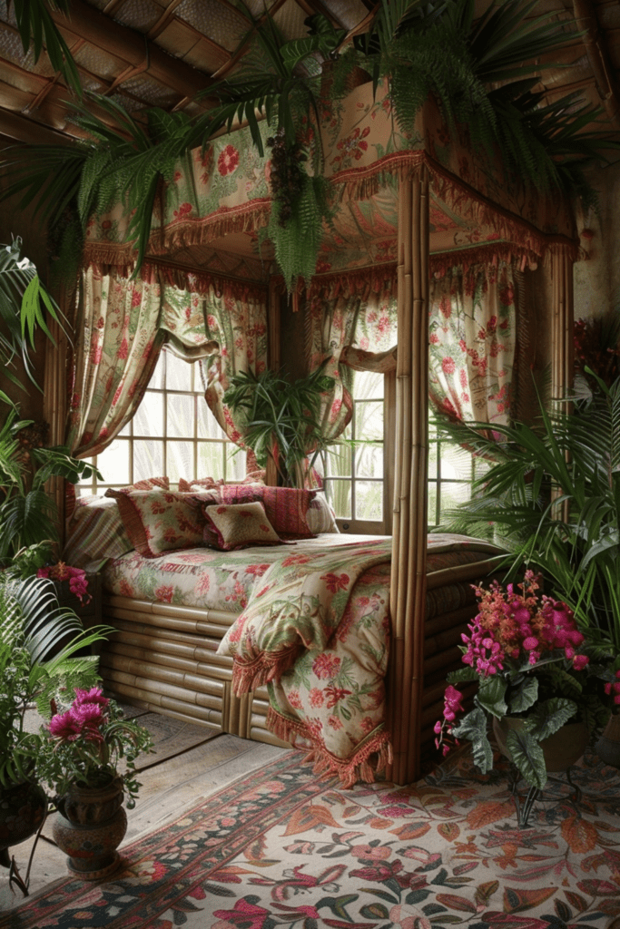 33 Mens Bedroom Ideas and Designs 4 Tropical Punch