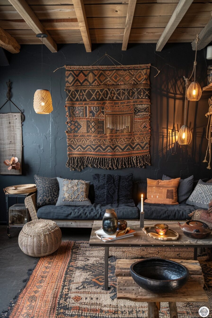 29 Dark Boho Living Room Layouts