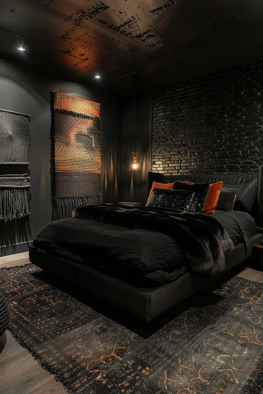 29 Black Boho Bedroom Ideas