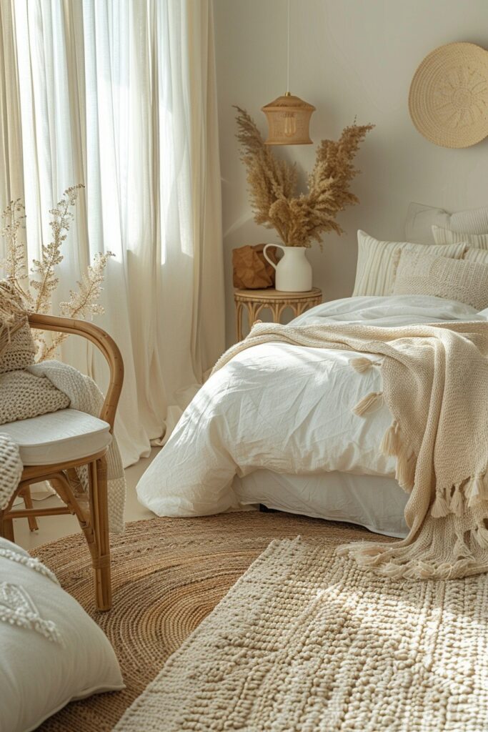 29 Scandi Boho Decor Ideas for a Harmoniously Stylish Home 17 Neutral Scandi Boho Palette