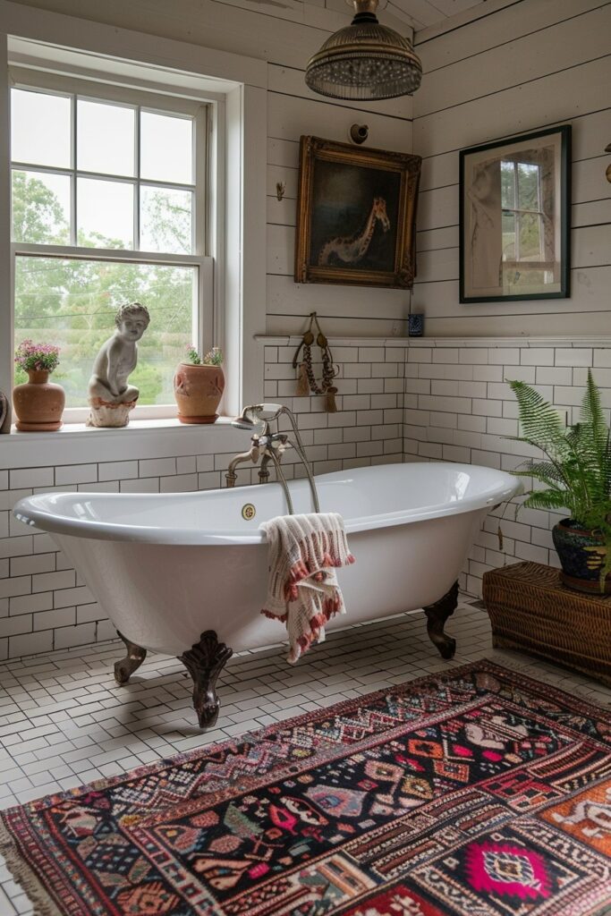 29 Boho Bathroom Ideas for a Chic and Relaxing Space 4 Unique Touches: Eclectic Accessories in Boho Decor