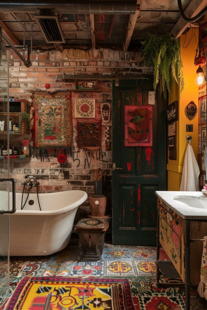 29 Boho Bathroom Ideas for a Chic and Relaxing Space 21 Indie Spirit: Original Boho Styles