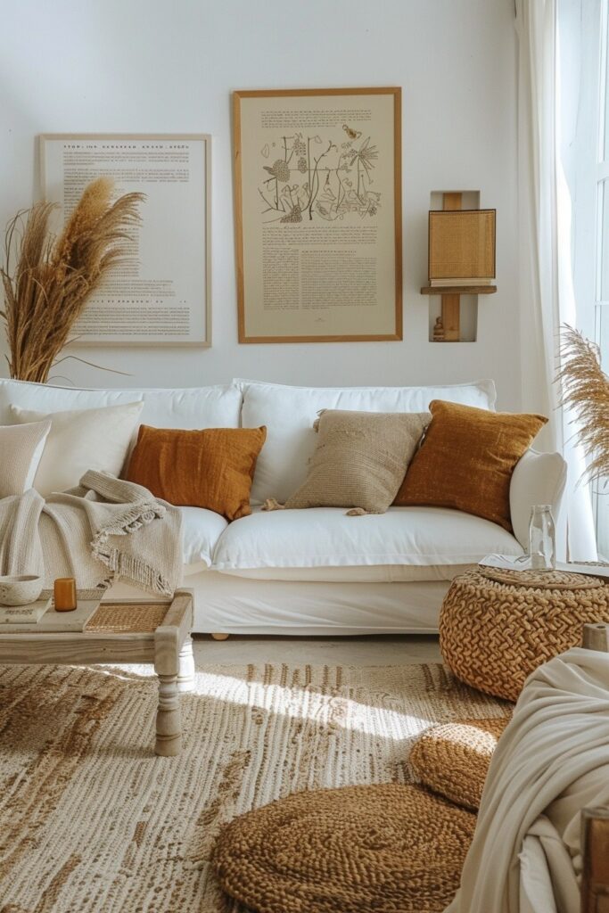 29 Scandi Boho Decor Ideas for a Harmoniously Stylish Home 28 Scandi Boho Accent Walls