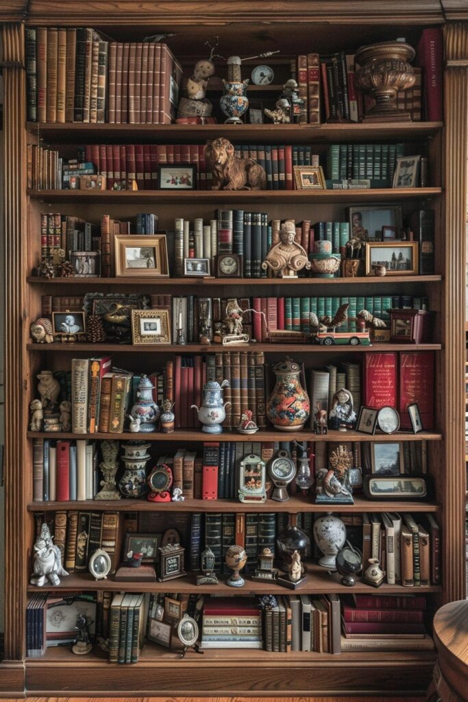 29 Whimsical Home Decor Ideas for a Playful and Charming Space 5 Storybook Shelf Designs