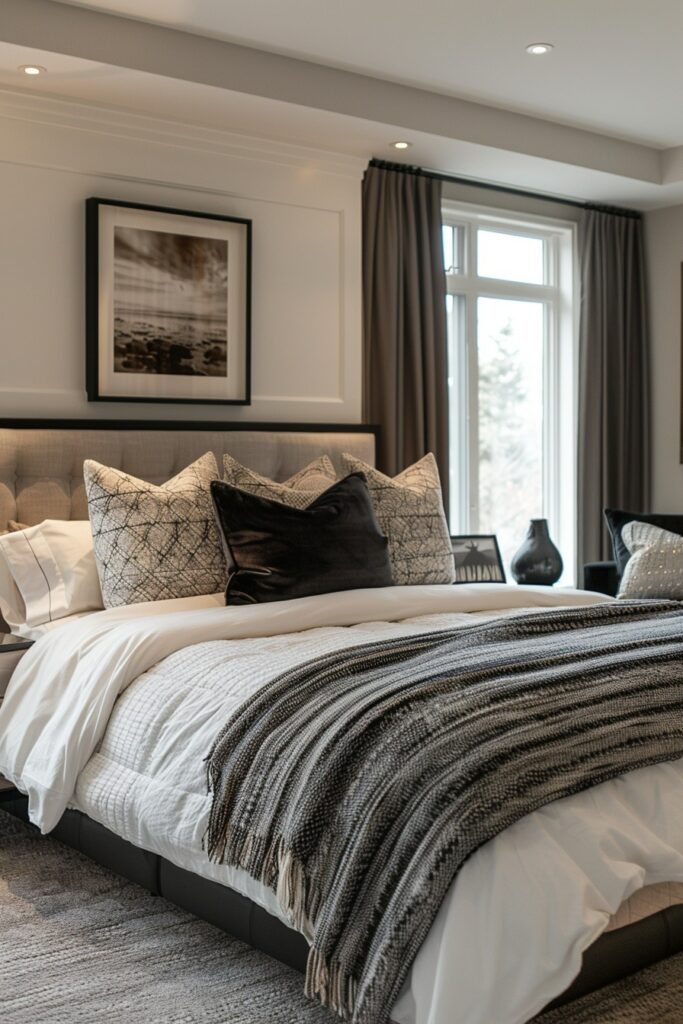 29 Bedroom with Fireplace Ideas for a Warm and Inviting Space 4 Chic Modern Flames: Stylish Bedroom Fireplaces