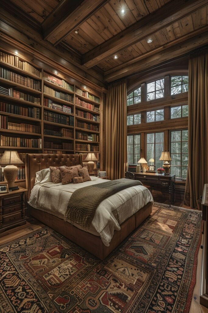 29 Enchanted Bedroom Ideas For Inspiration 24 Scholar’s Haven