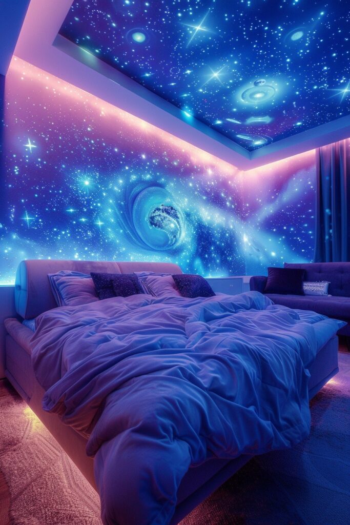 29 Enchanted Bedroom Ideas For Inspiration 9 Stargazer’s Sanctuary