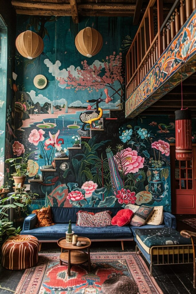 29 Whimsical Home Decor Ideas for a Playful and Charming Space 16 Whimsical Wallpaper