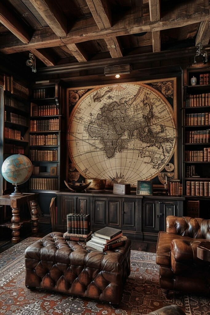 29 Whimsical Home Decor Ideas for a Playful and Charming Space 20 Fantasy Map Wall Art