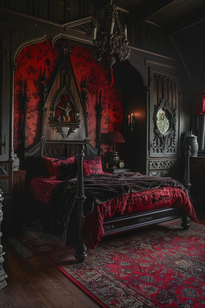 29 Enchanted Bedroom Ideas For Inspiration 12 Gothic Elegance