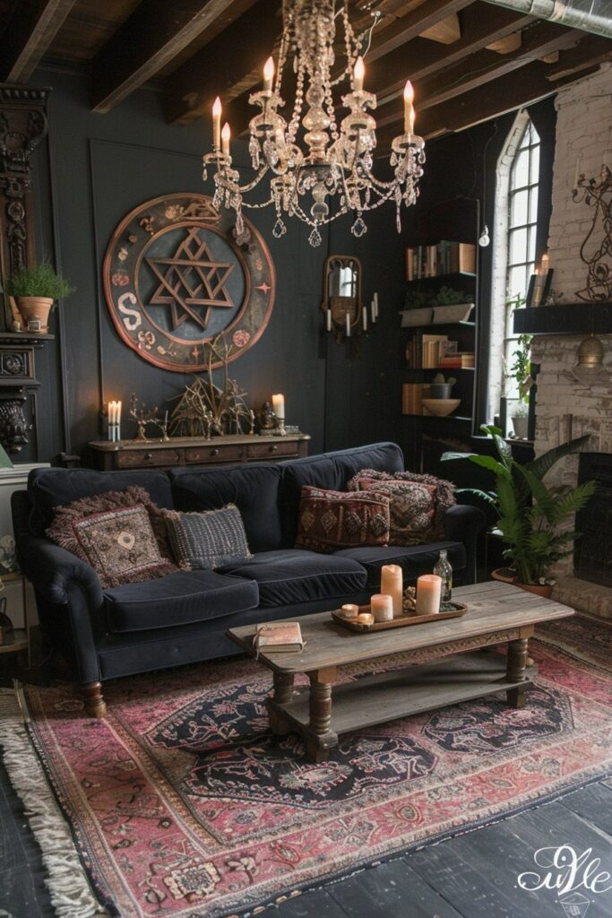 29 Goth Boho Bedroom Ideas to Unleash Your Mysterious Side 22 Witch's Modern Haven